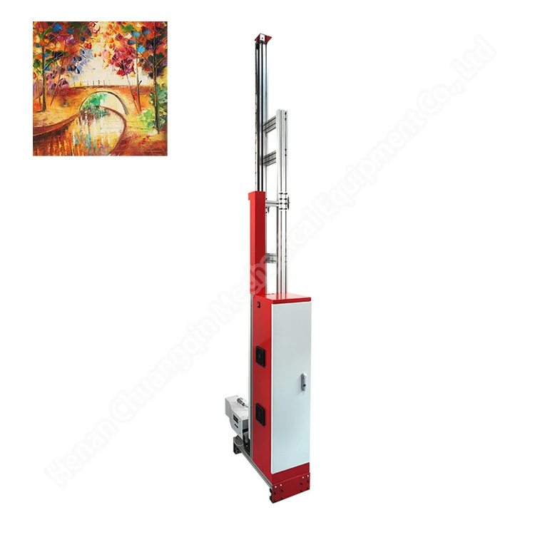 Spray painting machine for walls Vertical Inkjet Printers With Epson 10 automatic vertical wall printer