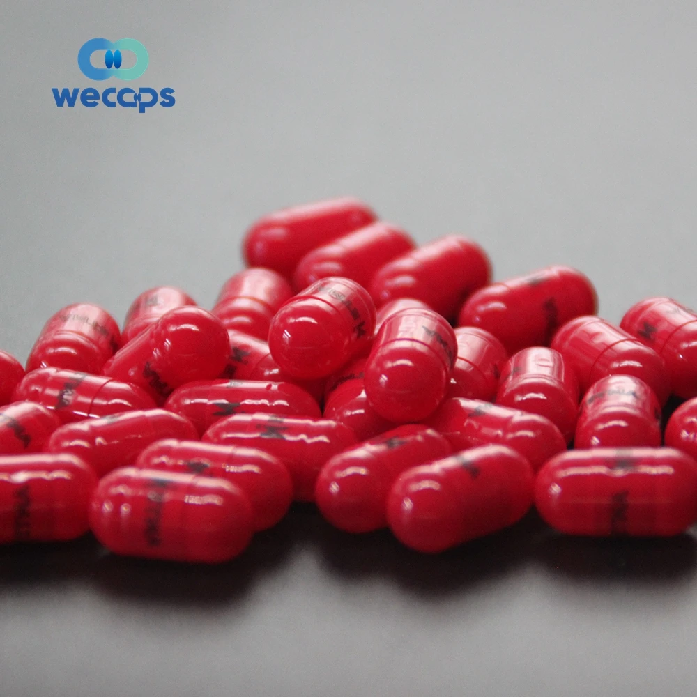 Wecaps оптовая продажа 00 # B пустые капсулы Пустые твердые желатиновые