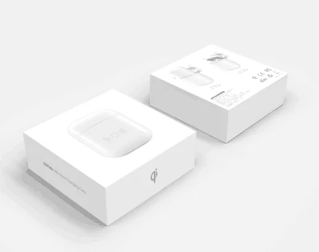 Muvtec Customized supplier headphones and charger wireless with charging case headphone earphone