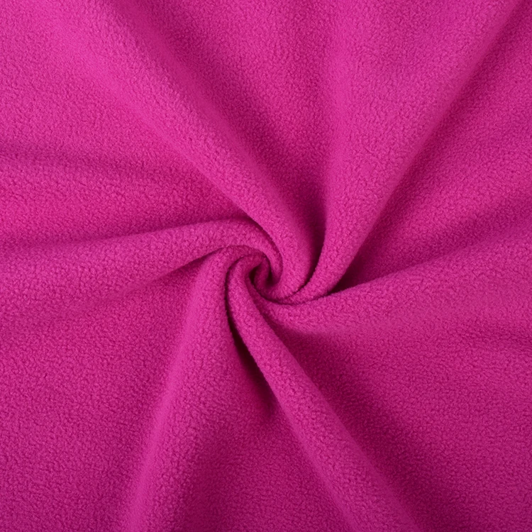 Оптовая продажа, фабричная низкая цена, 100% полиэстер polartec, двухсторонняя начесная флисовая Вельветовая ткань для модной куртки