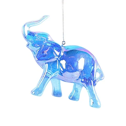 Christmas Plastic Elephant Ornament