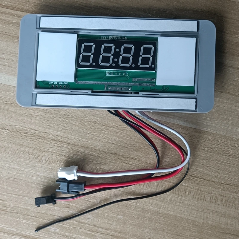 Time Date Temperature LED Light Defogger Mirror Sensor Switch 12v 24v Two Keys Smart Bathroom Mirror Touch Switch