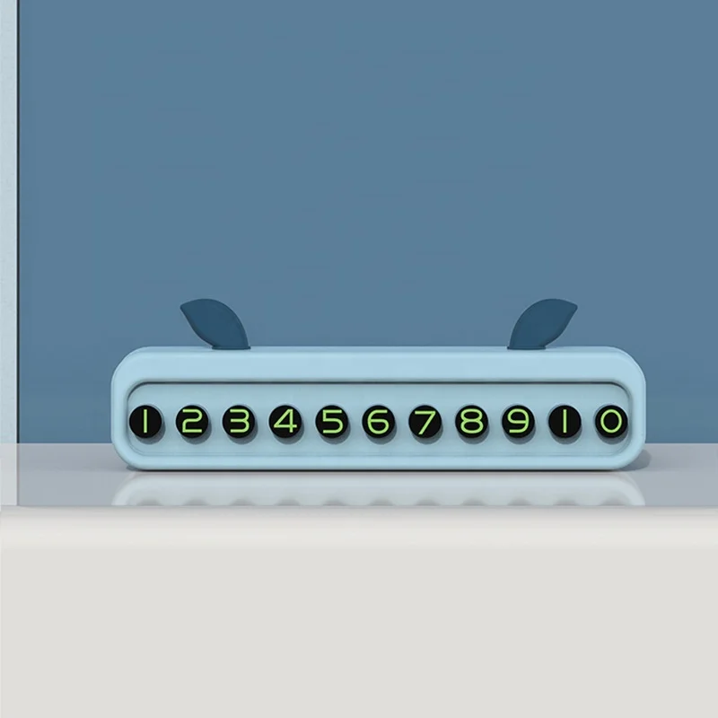 
2021 Amazon Hot Sales Privacy Protection Cell Phone Parking Plate Mobile Phone Number Car Temporary Parking Card 