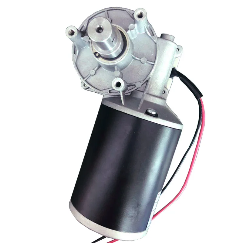 Custom High Torque 30NM 12V 24V 60 RPM Small Right Angle Dc Motor d88r Gear Motor