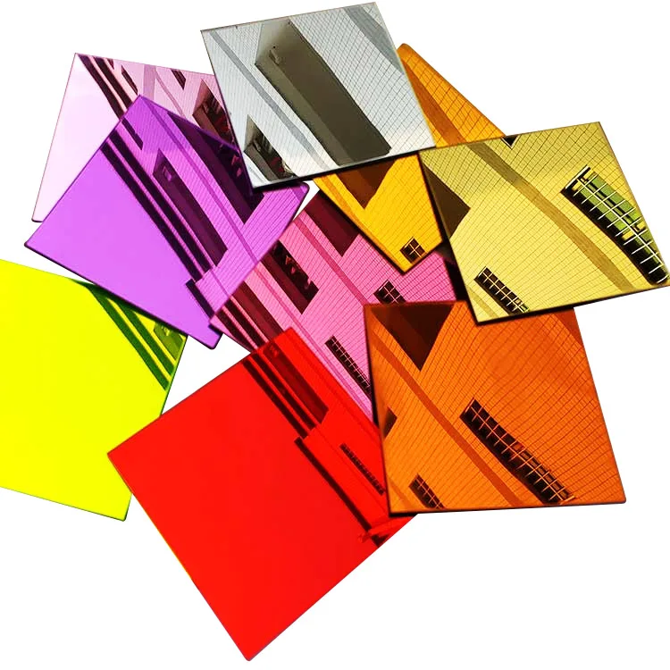 Decorative Acrylic Mirror Safety Plastic Laser Cut to Sizes