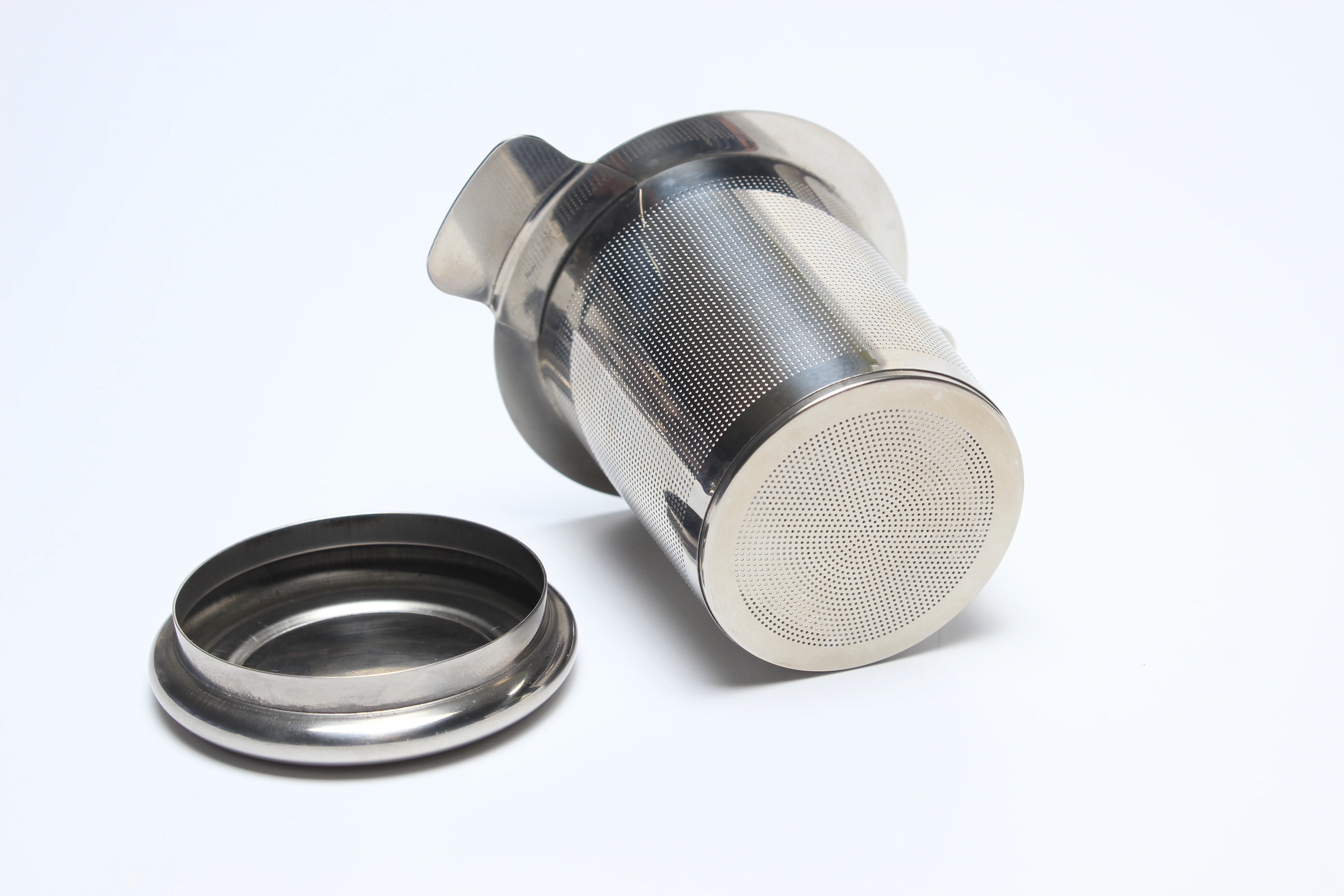 Etched Holes Stainless Steel Tea Infuser Mesh Basket Tea Filter