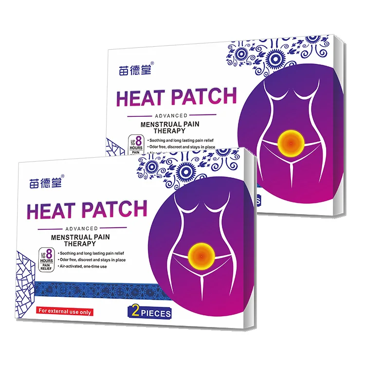 Chinese Instant Women Menstrual Period Cramp Pain Relief Heat Patches