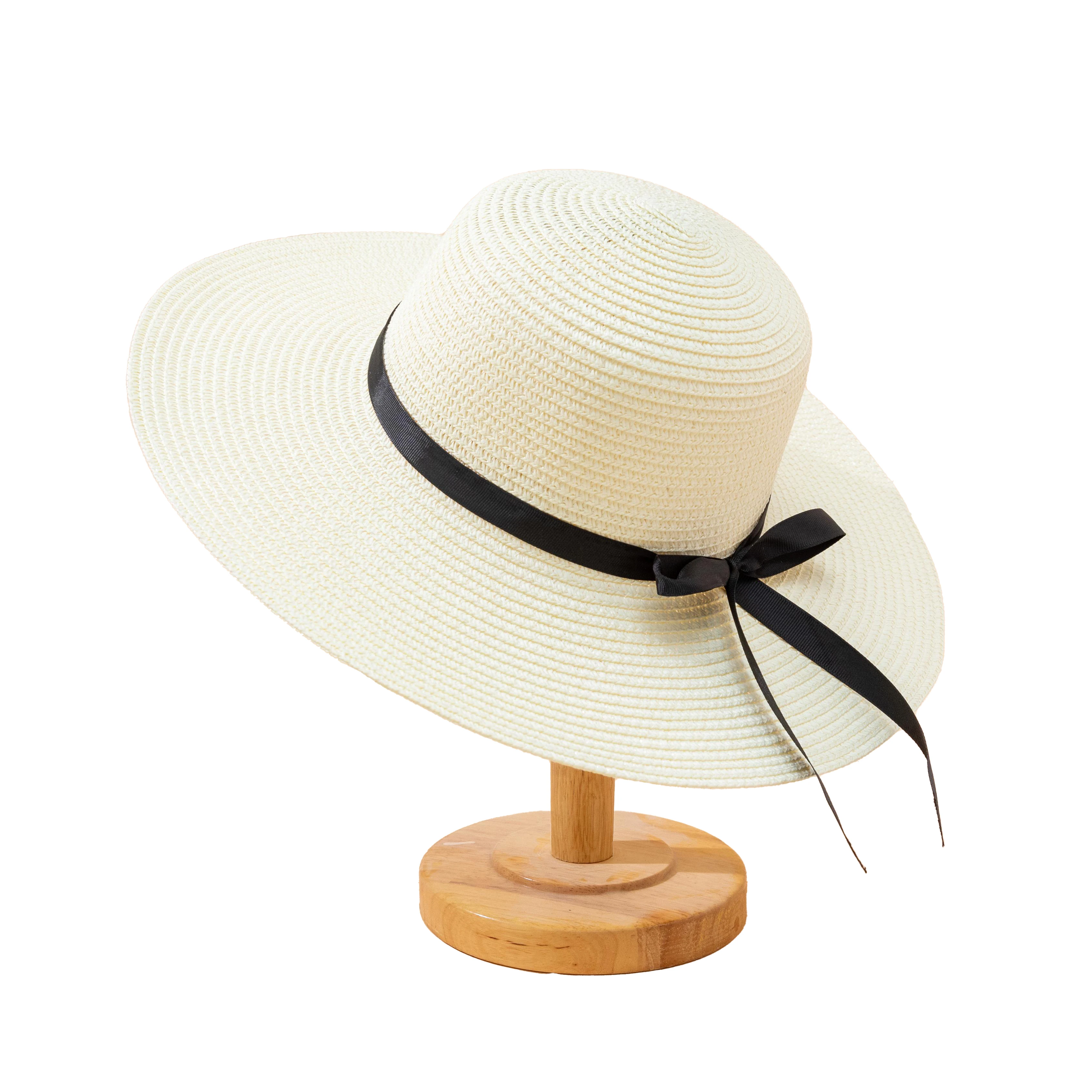 Panama Straw Hat Children Cowboy Womens Custom Femme Paille Clearance Wholesale Sunshade And Sunscreen Adjustable Hat Women