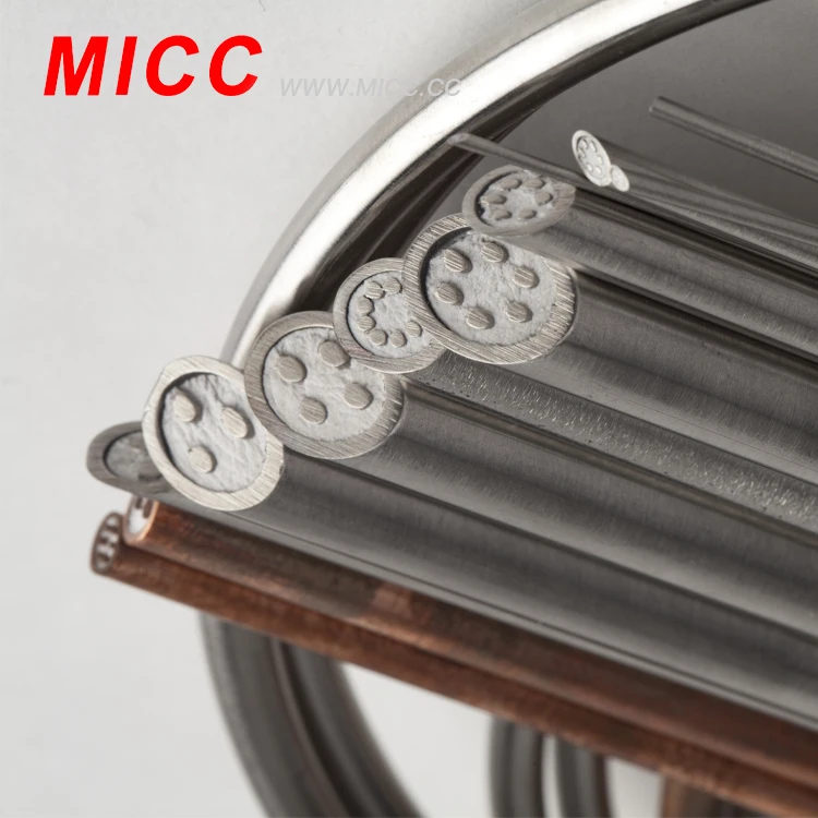MICC MI кабель для датчика температуры тонкий сердечник нагревательный оболочка материал: SS321(SS304) SS316 SS310 INCL600