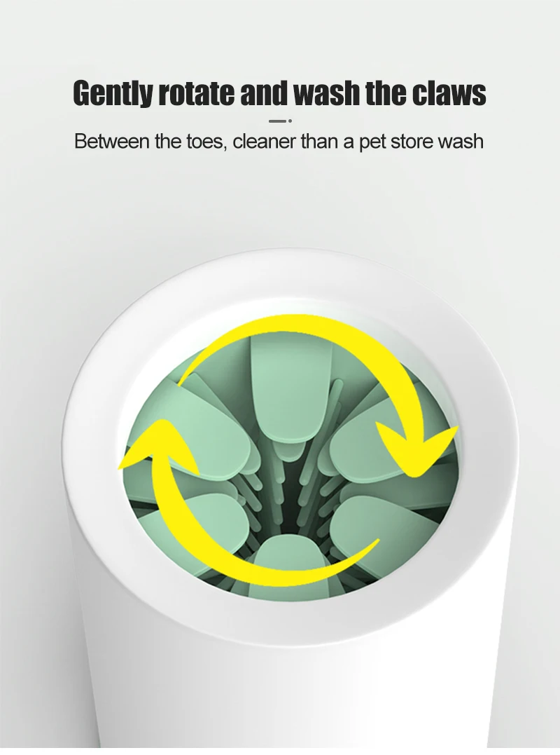 360 omnibearing silicon pet feet bath