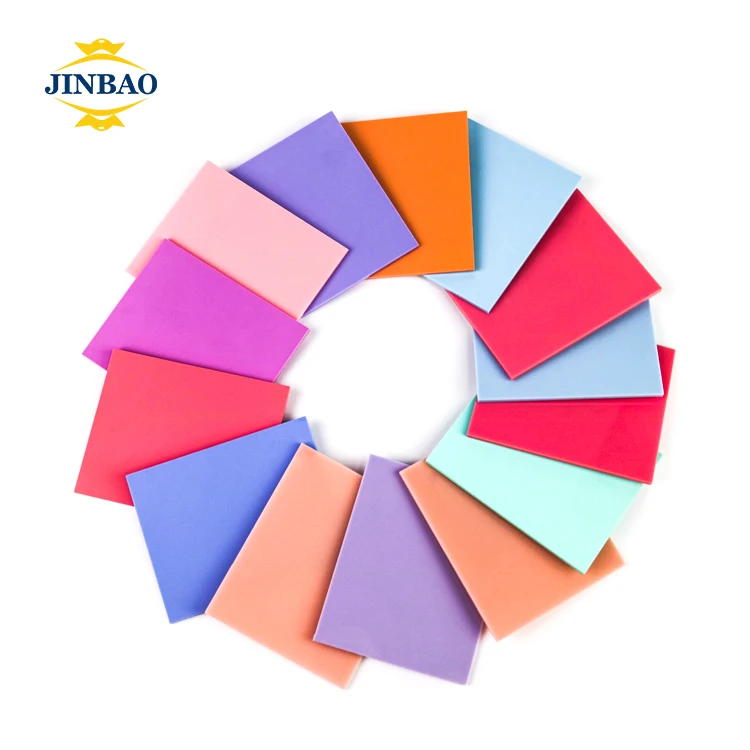 JINBAO factory new material LED acrylic virgin 100 % mma crystal PMMA sheet  cast extrude 1/8 inch acrylic price