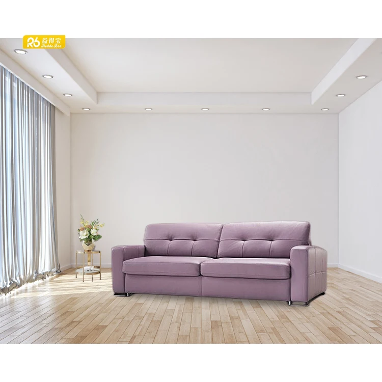 Luxury stainless steel frame sofa bed furniture folding sofa bed mechanism for sofa bed living room