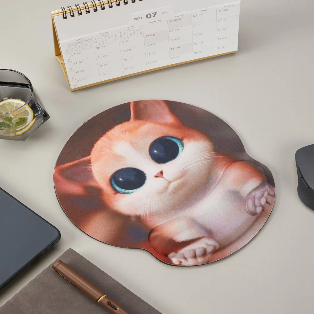 Amazon Hot Sell  Memory Foam Wrist Mouse Pad