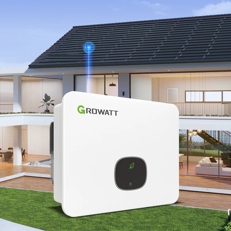 Growatt 3 Phase 30kw 40kw 50kw Mppt Mid30ktl3-x2 On Grid Solar Inverter With Wifi Smart Meter 380v  Mppt Pure Sine Wave