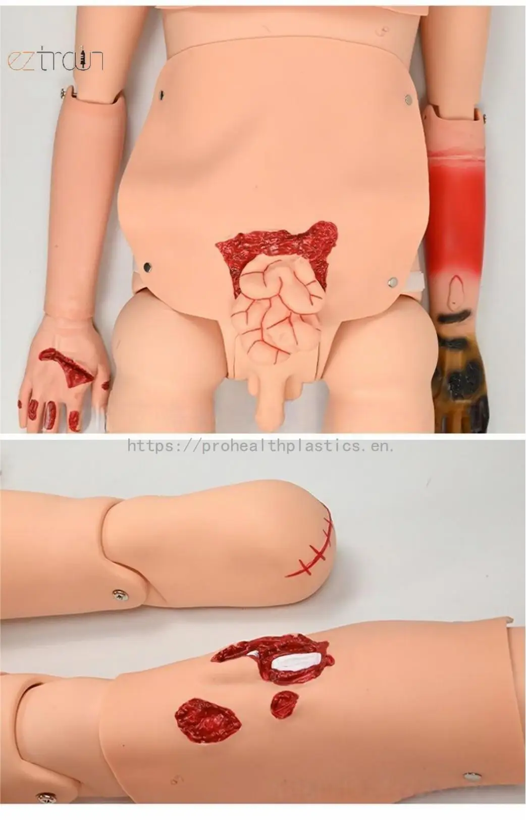 Advanced Fully Functional Medical Science Trauma Care Manikin for Trauma Training