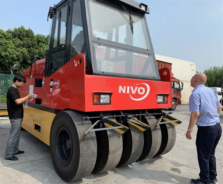 NIVO customized YNT1016H 16ton hydraulic pneumatic tyre road roller or 10ton single drum road compactor or asphalt paver parts