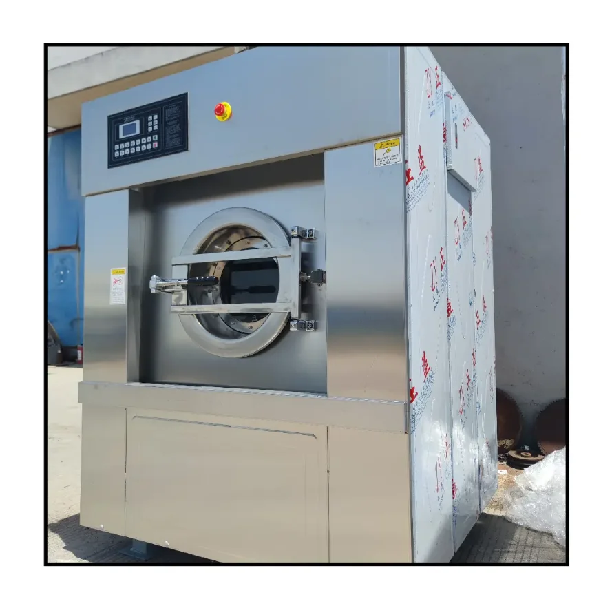 Commercial Fully Automatic Industrial Washer Extractor 15kg-20kg Capacity with Drying Function for Suspension Washing Machine