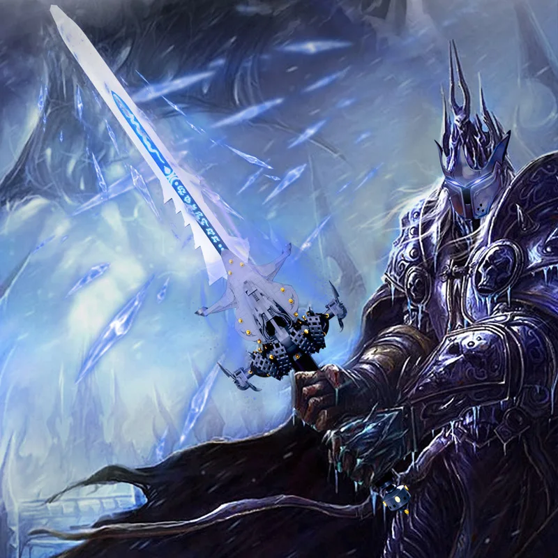 DK1500 Creative Movie Game Series The Frostmourne Model Building Blocks Bricks of King Toys