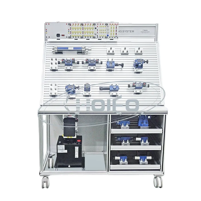CFH-113 Electro Hydraulics Trainer with Drawer Practical Hydraulic Teaching Kit Vocational Equipment