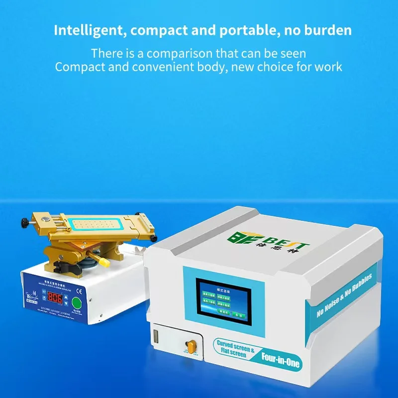 4 in 1 Lamination Machine LCD Screen Intelligent Automatic Bubble Removal Defoamer Machine For Phone Refurbished Repair