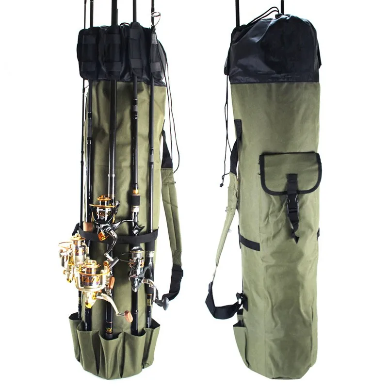 Enzobag Factory price wholesale multifunctional waterproof fishing tackle bag fishing bag with rod holder