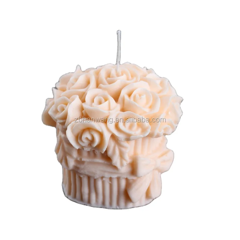 A Bouquet Of Roses 3D Silicone Molds for Soap Candle Making