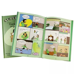 Guangzhou High quality manga books hardcover comic book printing
