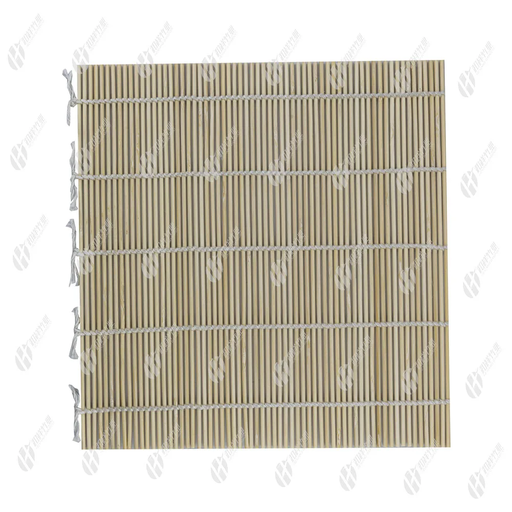 24 см китайская фабрика, бамбуковый коврик для суши, зеленый или белый коврик для суши с роликами по заводской оптовой цене