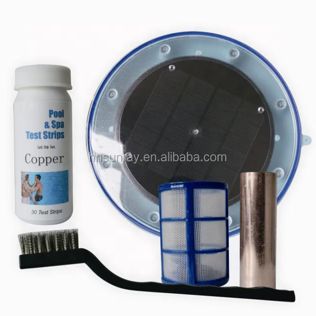Eco-Friendly Portable Feature Automatic Cleaner Energy Efficient Swimming Pool Solar Ionizer