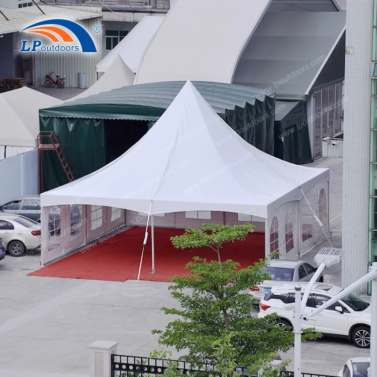 20x20 High quality waterproof Exhibition tents pinnacle gazebo frame tent cable keder track tent for outdoor event
