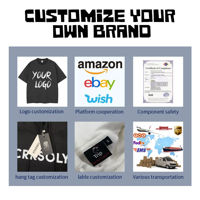 Low OEM MOQ Custom Screen Print Logo Heavyweight Vintage French Terry Without String Unisex Pullover Pure Hoodies