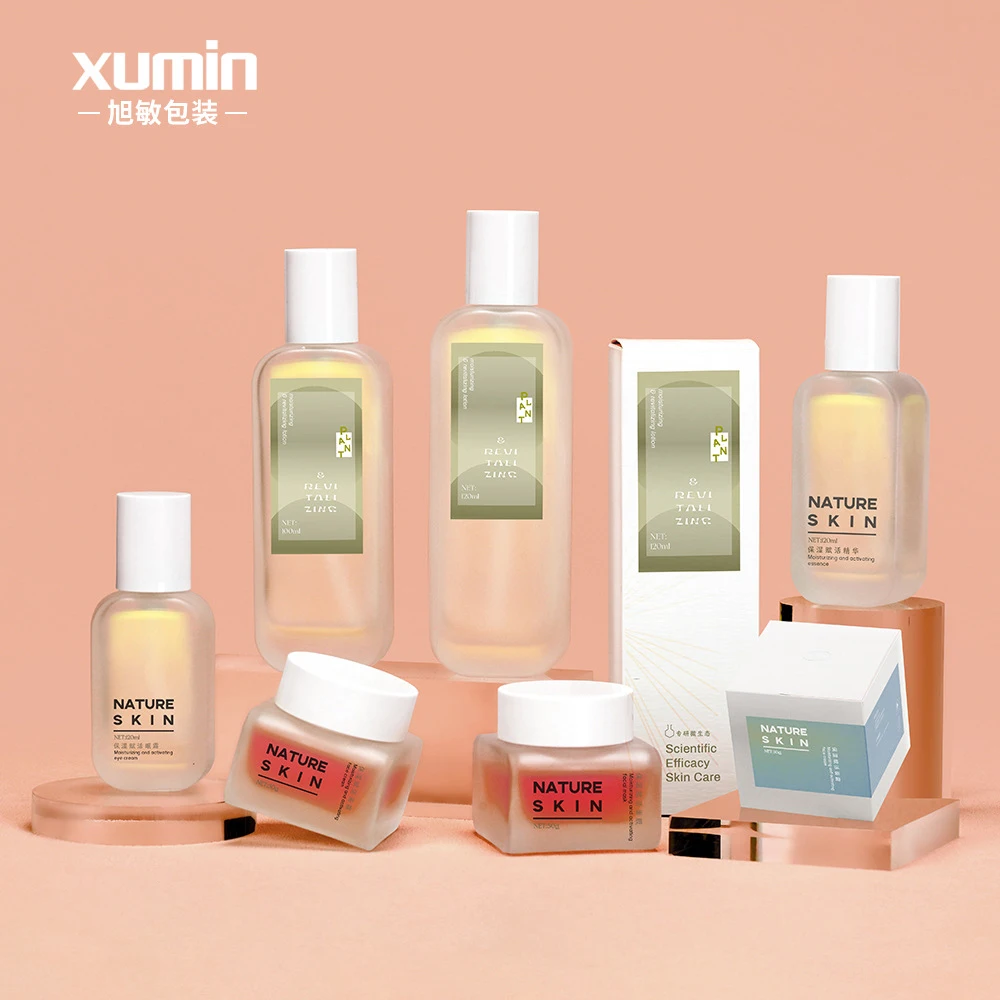 30g 50g glass jars with lids 30ml glass cosmetic bottles 50ml custom clear glass pump bottle 30 ml