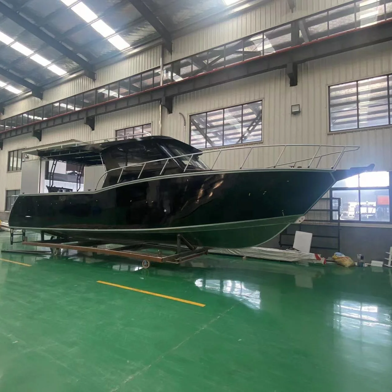 Factory directly sale 9-20m aluminum welded passenger water taxi transportation working boats