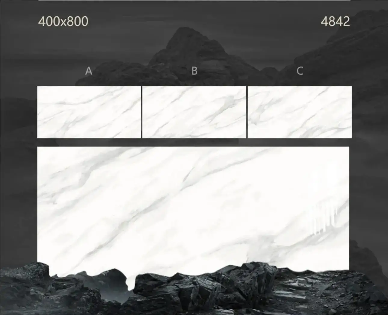 Foshan JBN Modern Design 400x800 Marble Floor Porcelain Tiles Bright Glossy Polished for Bathroom Kitchen Parquet Interior Wall