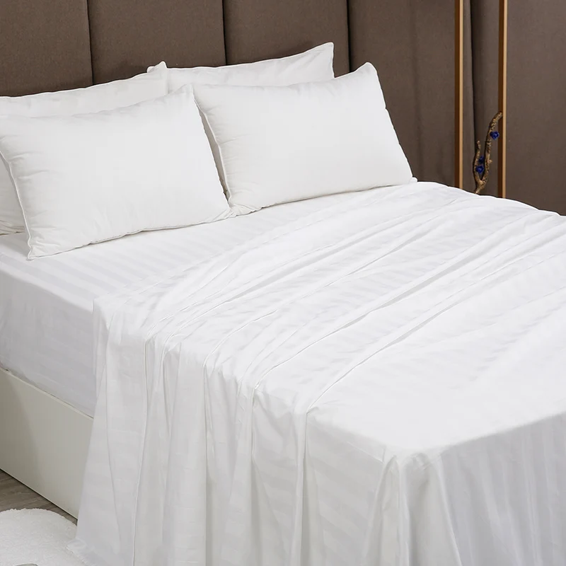 Новейший дизайн, гостиничные принадлежности Townzi, удобная белая простыня для курорта, двухместная простыня для отелей