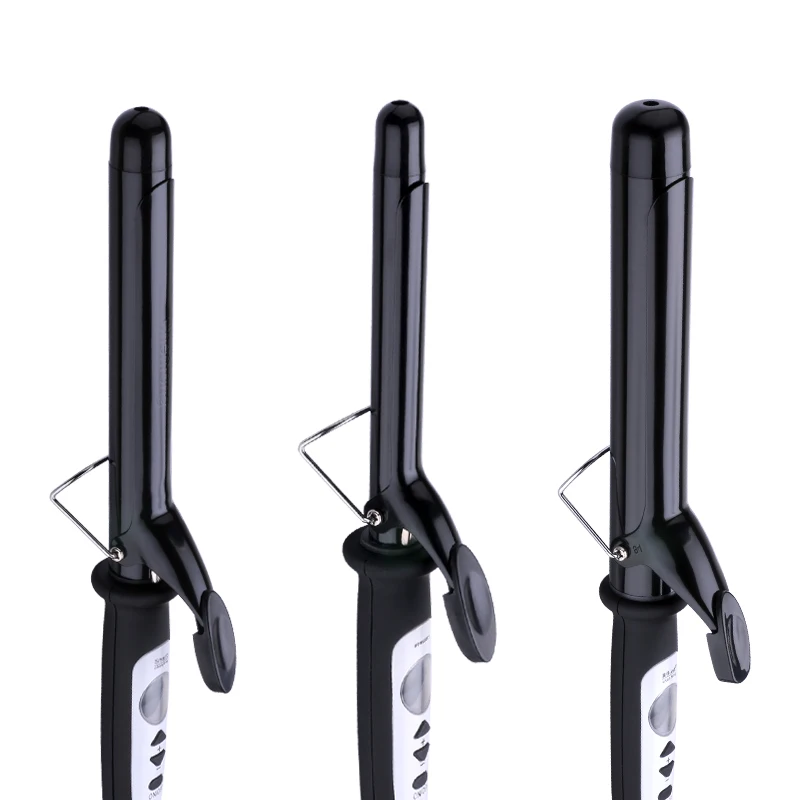 OEM ODM New Design LCD Screen Cheap Hair Curler Professional Salon Home Curler with Clip