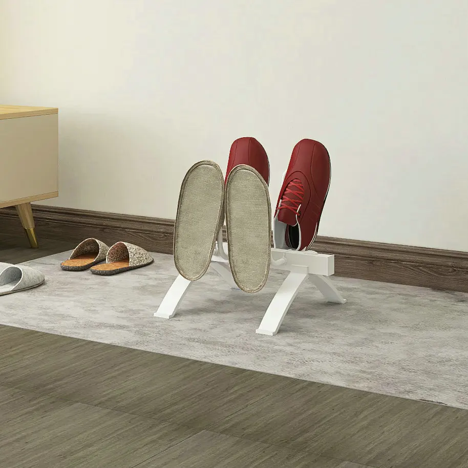 Домашняя напольная стойка для обуви EVIA с подогревом, электрическая сушилка для обуви