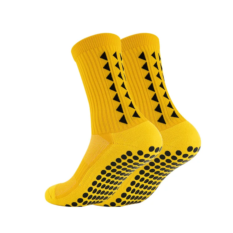 Free Wind 2024 New Design  Fleeced Anti Slip Sports Grip Socks Soccer