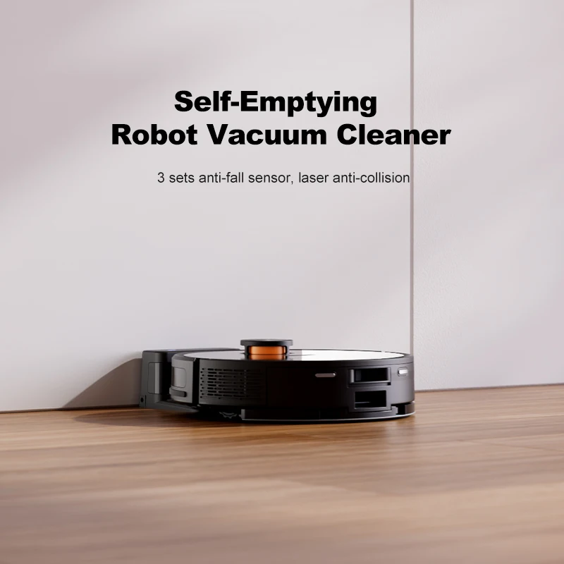 X8 Intelligent Sensors Prevent Falling Collision Robot Vacuum And Mop Self Cleaning Smart Vacuum Cleaner Robot