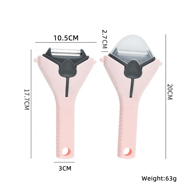Kitchen tool  stainless steel 3 in 1 multi-functional vegetable peeler kitchen tool fruit veggie peeler detachable peeler