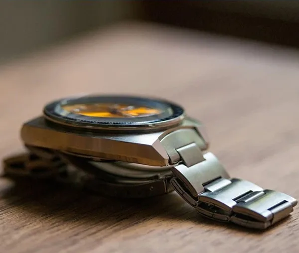 Retro Fashion Brand Luxury Stainless Steel Japan Mechanical movement Mens Watches top Brand