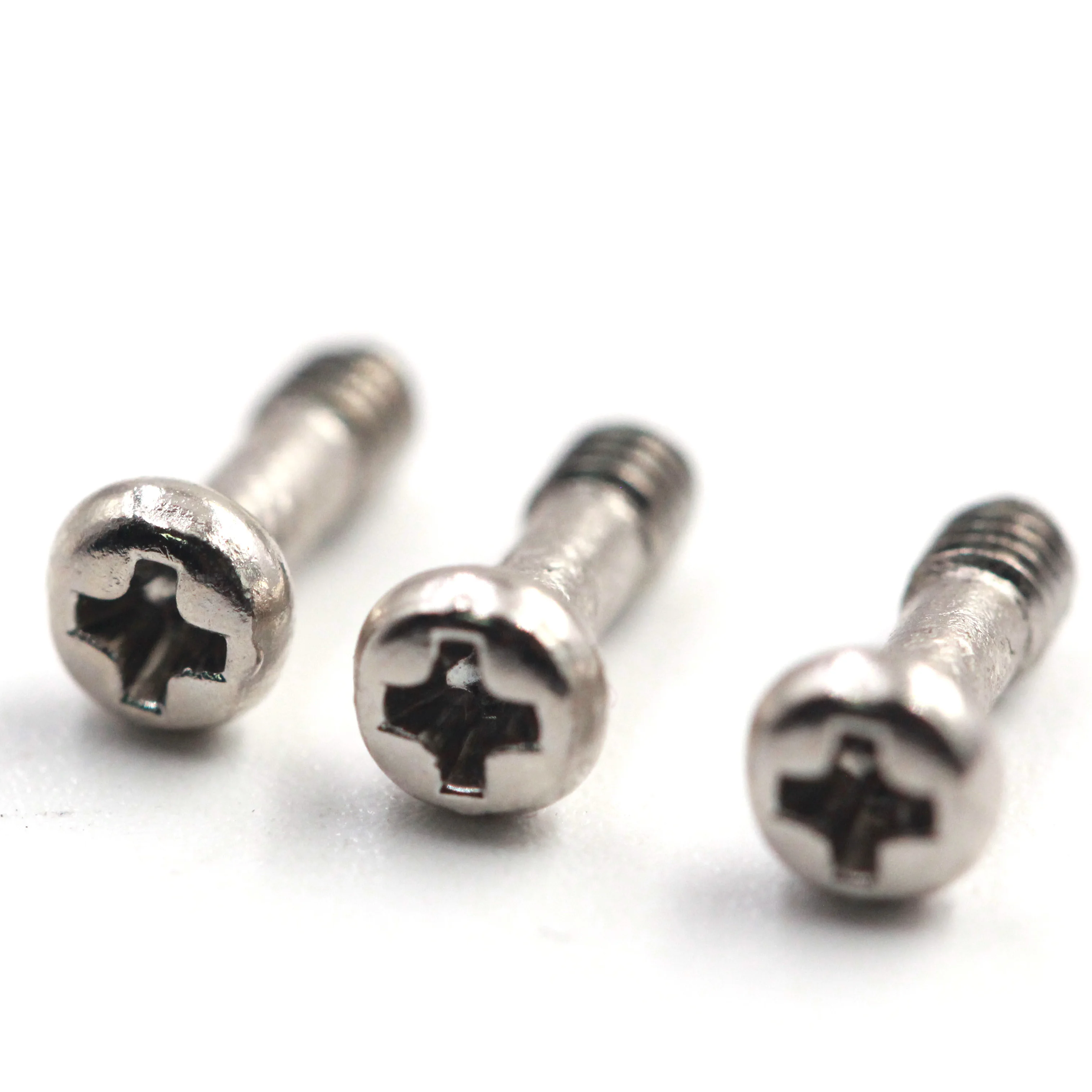 M2.5 nickel Carbon Steel half thread Phillips Drive Pan Head captive panel screw