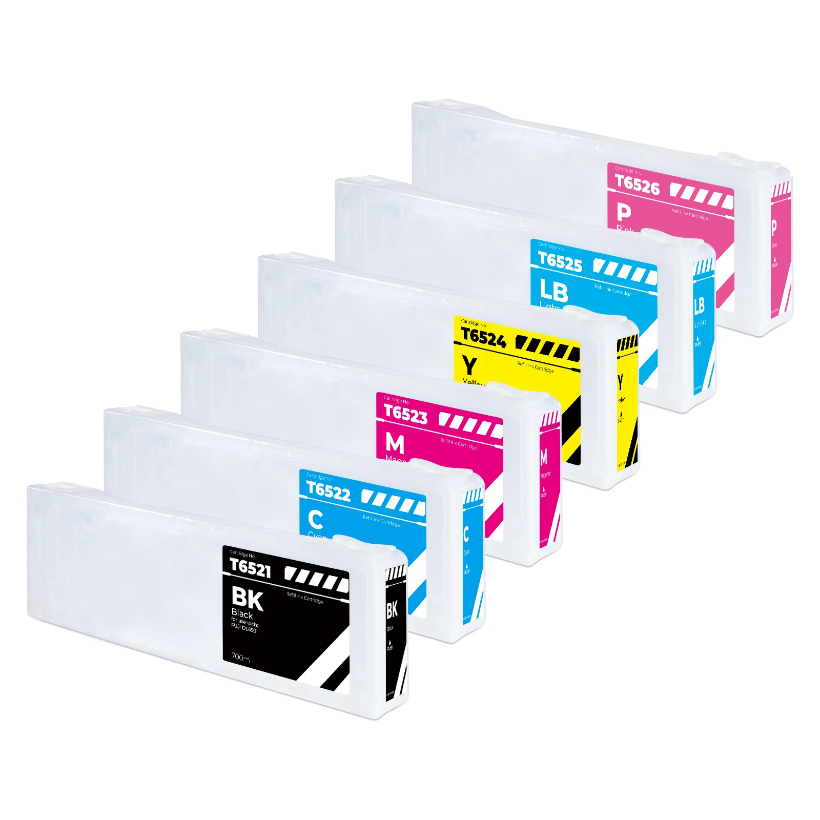 Xcellent manufacturer ink cartridge for Fuji DL650 700ml Empty refill ink cartridge for FUJIFILM DL650 printer