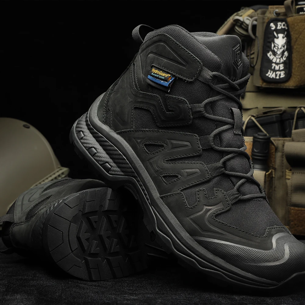 Emersongear Cordura 500D Nylon Desert Boots Botas Tactico De Cuero Waterproof Shoes Tactical Combat Boots For Men