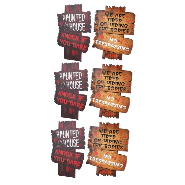 Halloween Sign eva foam lawn advertising street horror theme party decoration south halloween props halloween decoration