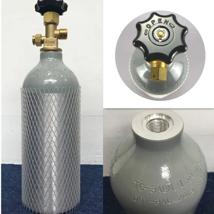5L/10L/20L/40L для пива и вина алюминиевый цилиндр напитков CO2