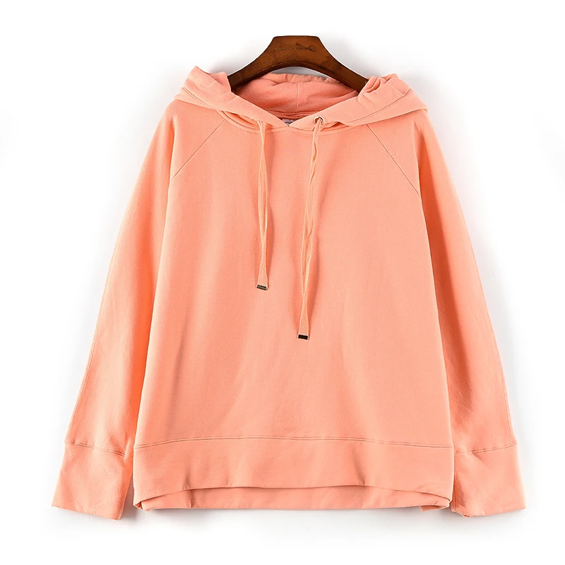 China supplier high quality sudaderas mujer pink sweatshirts hoodies for women garment stocks lots
