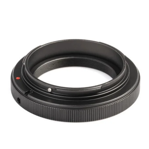 Lightdow Черный Алюминий T/T2-PK кольцо адаптер крепление для Pentax/Ricoh PK K-5 K-7 K-20D работа с