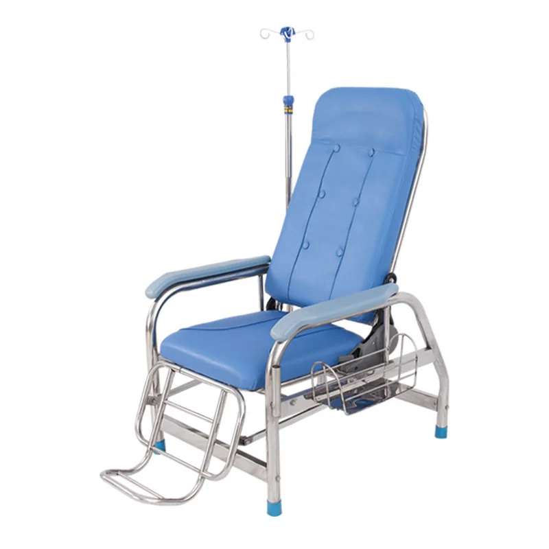 Hospital Medical infusion portable hospital recliner chair bed transfusion chair price