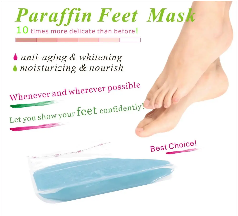 Парафиновая восковая маска для ног с персиковым вкусом для осветления и увлажнения кожи парафиновый воск sps